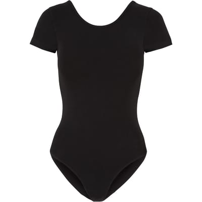 Urban Classics - Organic Stretch Jersey Bodysuit - S - Zwart