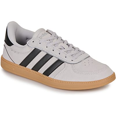 Adidas Breaknet Sleek Sneakers Dames - Grijs - Maat 38 - Leer