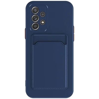 Zachte Siliconen Kaarthouder Case Voor Samsung Galaxy S24 S23 S22 S21 S20 Plus FE Note 20 Ultra A51 A71 A54 Sleuf Portemonnee Achterkant Cover For Galaxy S20 Ultra