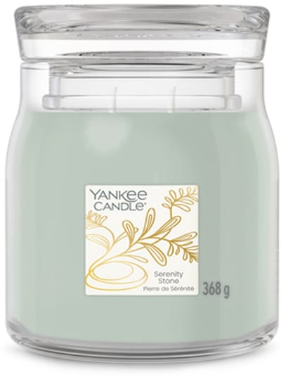 Yankee Candle - Little Luxuries - Serenity Stone Medium Jar - tot 50 branduren