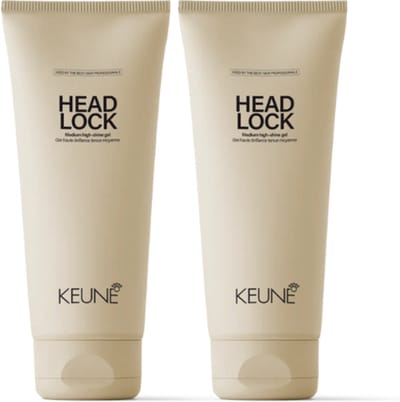 2 stuks - Keune - Head Lock - Medium High-Shine Gel 200 ml