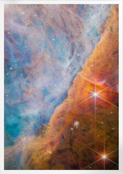 The Orion Bar Region | Space, Astronomie & Ruimtevaart Poster | A3: 30x40 cm