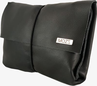 MOZZ BAGS - Luieretui Leer Zwart Double