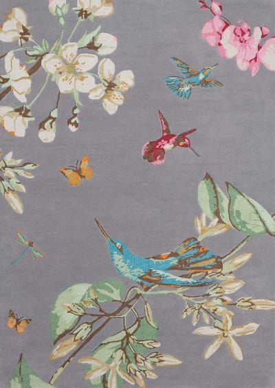 Wedgwood Hummingbird Grey 37804 - 120 x 180 cm