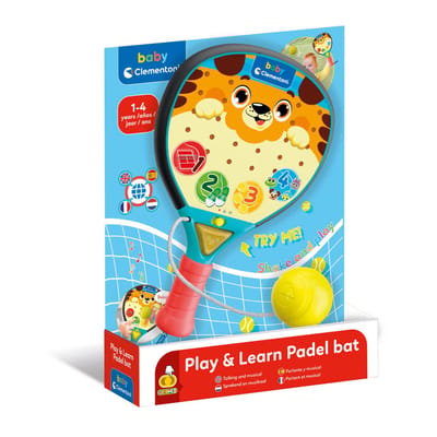 Clementoni - Baby Padelracket - Elektronisch activiteitencentrum - vanaf 1 jaar
