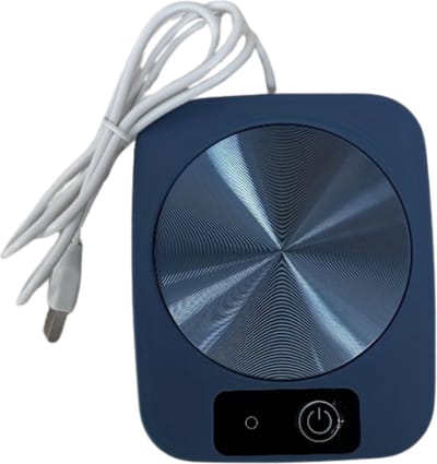 Livano Cup Warmer - Mok Warmer - Mug Warmer - Koffie Warmer - Verwarmde Onderzetter - Koffie Warmhouder - Koffiekop Verwarmer - Kop Warmer - USB - Kopjes - Blauw