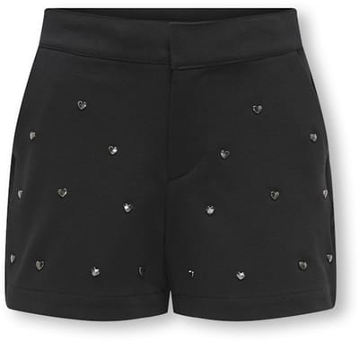 Kids ONLY winter shorts meisjes - zwart - KogPeach - straight fit