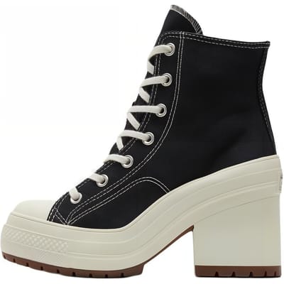 Converse Chuck 70 De Luxe Heel High Zwart Egret Unisex Sneakers A05347C 35 black