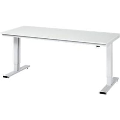 Werktafel serie adlatus 300, melamine blad, B 2000 x D 800 x H 720-1120 mm