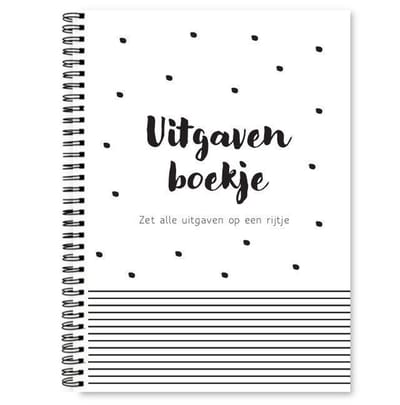 Fyllbooks - Uitgavenboekje - Kasboek - Planner - Invulboekje voor Inzicht in Uitgaven