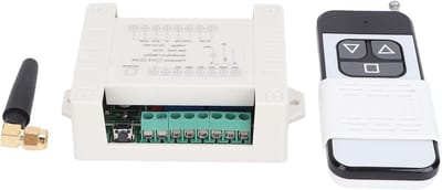 Draadloze afstandsbediening voor motoren, relais voor garagepoorten, ramen en waterpompen, DC 12V-36V 10A relais