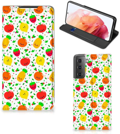 Samsung Galaxy S21 Flip Style Cover Fruits