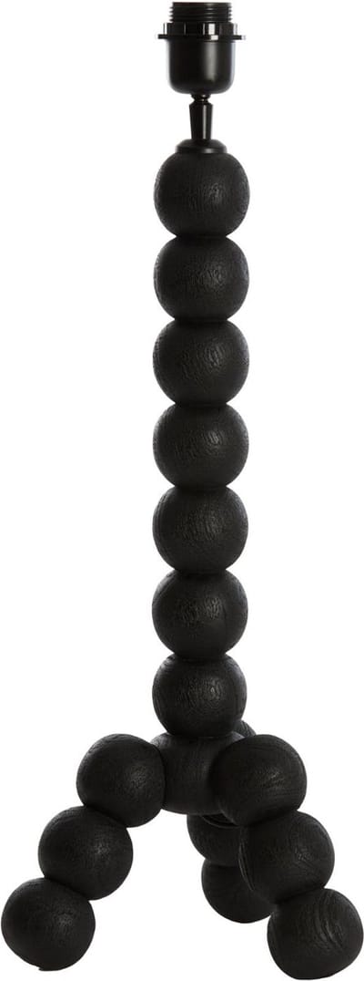 Light & Living Tafellamp Veglio - Mat Zwart - Ø20cm - Woonkamer - Slaapkamer