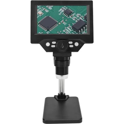 5,5 inch LCD Digitale USB Microscoop Draagbaar 10MP 1000X 1080P Munt Microscoop met LED Licht voor