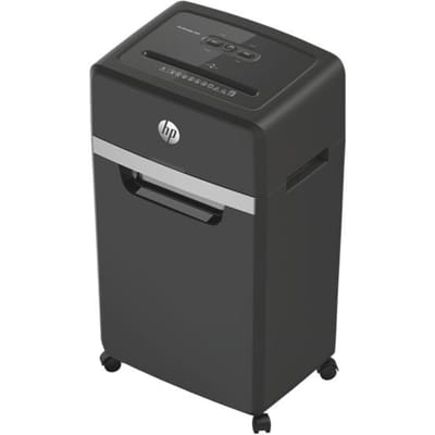 HP Pro Papierversnipperaars 24CC - Professionele shredder - P-4 / DIN 66399 - Papier, kredietkaarten, paperclips, nietjes - 30 Liter - Dark Basalt