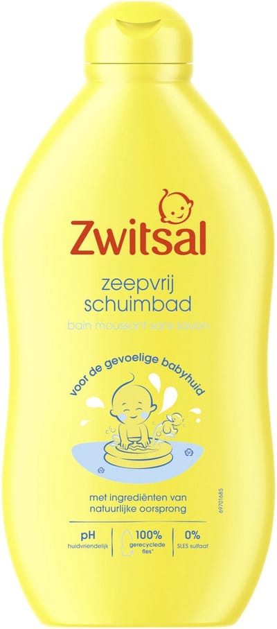 Zwitsal Zeepvrij Schuimbad - 400 ml