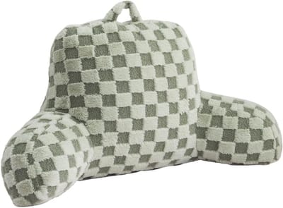 Groot Leeskussen met Armen voor Bed - Rugsteun en Wigkussen voor Comfortabel Zitten en Slapen
