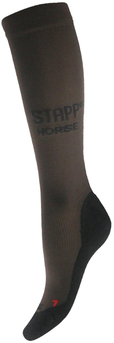 STAPP [horse] - Paardrijsokken 33800 DEOCELL Unisex - 1-Pack - Maat 43/46 - Antraciet