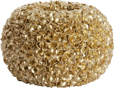 Light & Living Vaas Phylia - Goud - Ø47,5cm - Synthetisch-Kunststof - Modern - Bloemenvaas - Woondecoratie - Decoratieve vaas voor woonkamer of slaapkamer