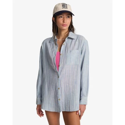 Dameshemd met lange mouwen Billabong Wanderer WVN TOP