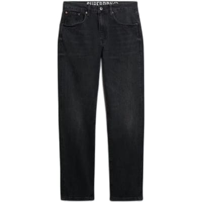 Superdry - Vintage slimfit jeans van biologisch katoen met rechte pijpen - Heren - Jeans