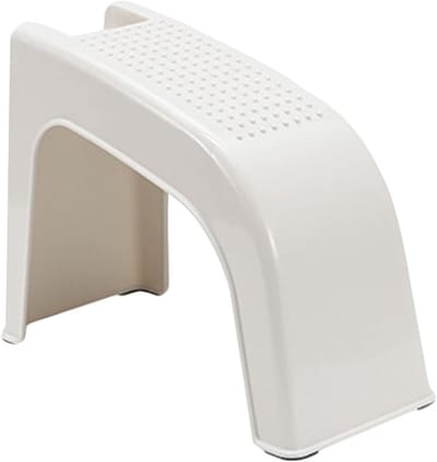 Voetensteun - Douchehouder - Benen scheren - Antislip ontwerp - 37 x 28 x 17 cm - Wit