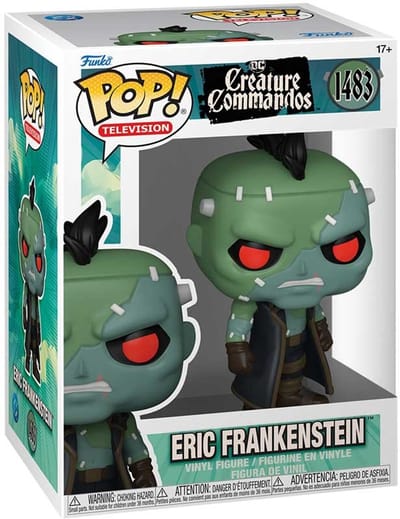 Funko Creature Commandos POP! TV Vinyl Figure Eric Frankenstein 9 cm POP! Figuur