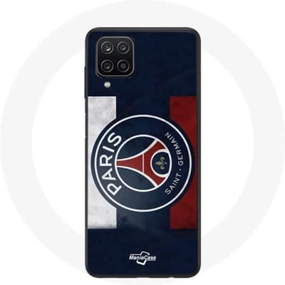 Coque Samsung Galaxy A12 Paris Saint Germain PSG Logo
