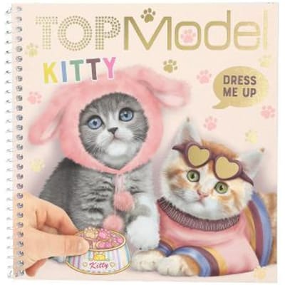 Top Model TOPModel Dress Me Up Stickerbook KITTY Educatieve boeken (spelletjes en raadsels)
