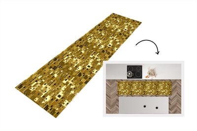 Keukenloper - Loper keuken - Afrika - Patronen - Huis - 200x50 cm - Keukenloper vinyl