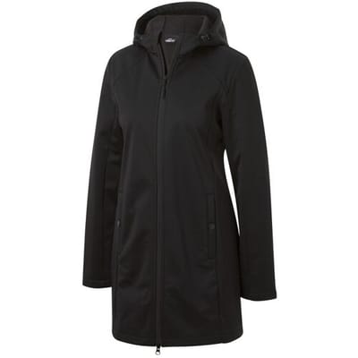 CRIVIT Dames softshelljas (Zwart, XS (32/34))