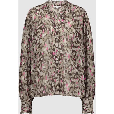Circle of Trust Girls Puck Blouse Neon Leo Maat: 10 | Overhemden Outlet | Unisex | Bruin