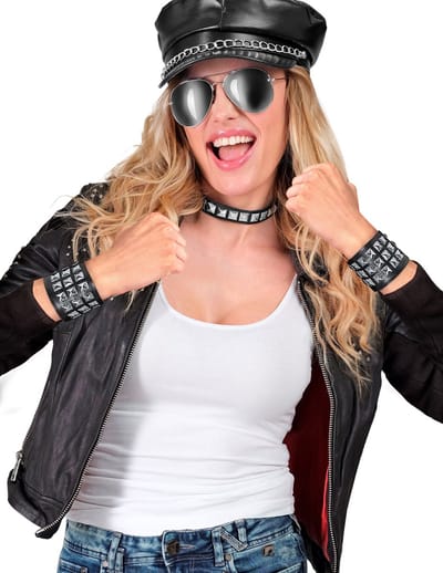 Biker / rocker Armband punk