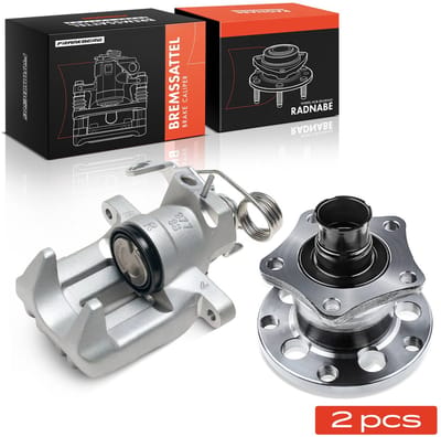 Frankberg 1x remklauw + 1x wiellager achteras rechts voor VW