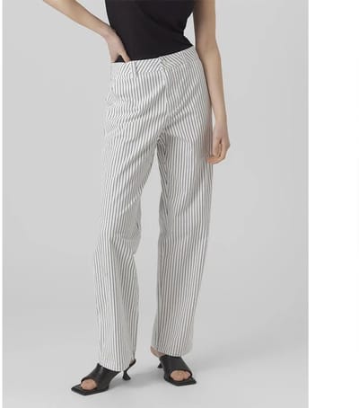 VERO MODA - VMCARLY MR STRIPE STRAIGHT CARGO PANT - Dames - Leggings