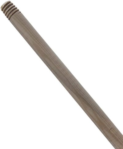 Houten steel voor bezem met montagemogelijkheid, 150 cm lengte