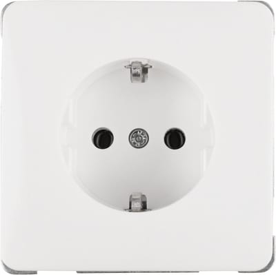 Peha Standard contactdoos inbouw - 1-voudig - polarwit - randaarde