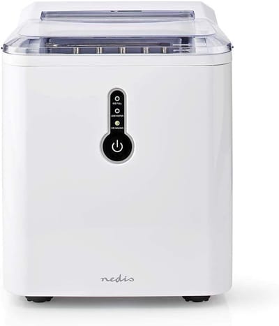 IJsmachine - Ijsblokjesmaker - Dranken Koelen - Snelle Levering - 12 kg per 24 uur - Wit