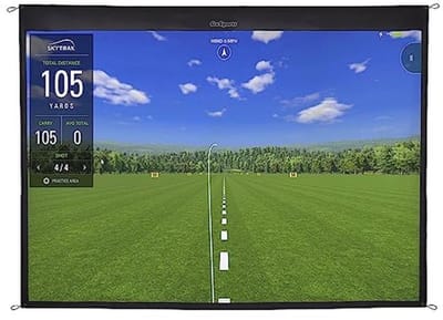 Golf Simulator Impact Screen - Verkrijgbaar in 7ft x 7ft of 10ft x 7ft