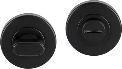 Differnz | WC Rozet | Zwart | Rond | 53mm