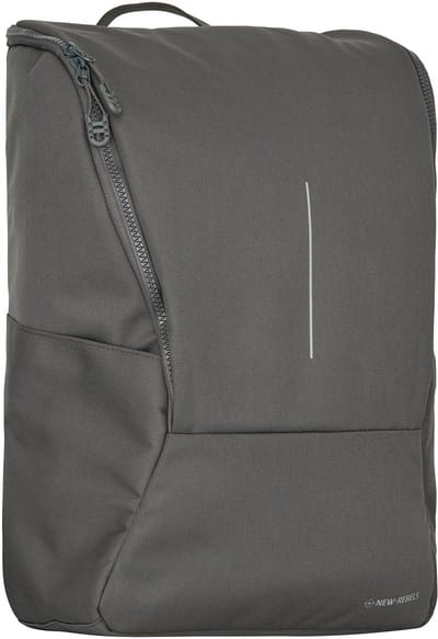 New Rebels Valor Westerly Rucksack 14L Schulrucksack Laptoprucksack 14 Zoll PU Polyester Antraciet
