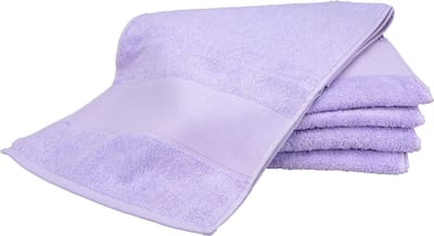 ARTG Towelzz® SPORTHANDDOEK Extra Lang - 30 x 140 cm - Set van 5 stuks - LIGHT PURPLE