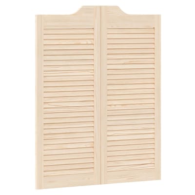 vidaXL - Schuifdeuren - 100 - x - 40 - cm - Massief - grenenhout - Naturel