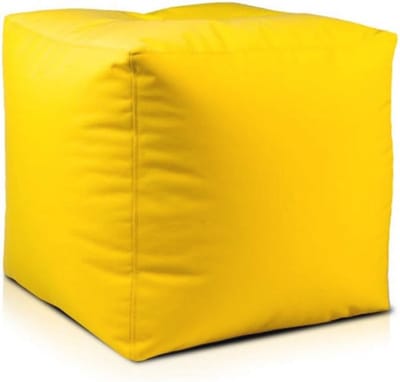 Waterproof Outdoor Footstool with Polystyrene Filling - 37x37 cm