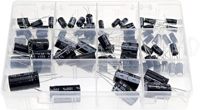 Condensator Set - Elektrolytcondensatoren Assortiment - Elektronica Reparatie - 78 Delig 11 Waarden - 400 V - Aluminium