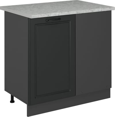 Vicco R-Line Hoekkast – 86 cm WB Marmer Antraciet landhuis