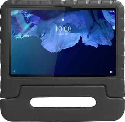 Hoesje - Geschikt voor Lenovo Tab P11 Plus - Kinderhoes Shockproof Bumper - Kidsproof Case - Tablet Hoes - Kinder Hoes Cover - Zwart