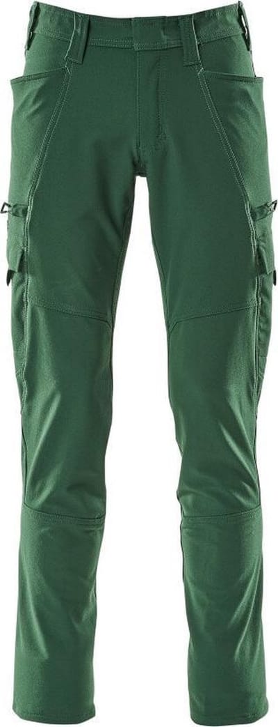 Mascot Accelerate Stretch Broek Dijbeenzakken 18279 - Mannen - Groen - 42