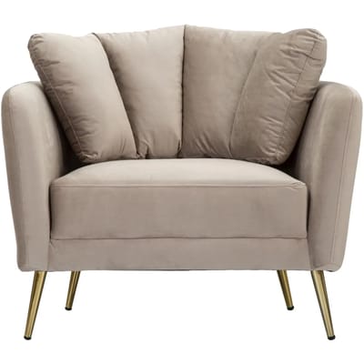 Fauteuil Kiev Grey 88×77×74 cm