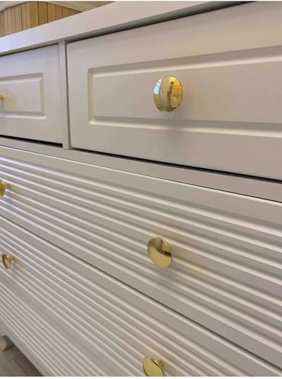 STAR&STER Kastknoppen | Meubelknoppen Gouden Meubelhandvat 4 Stuks